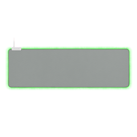 Razer Goliathus Extended Chroma Soft Gaming Mouse Pad with Chroma RGB Lighting - Micro-textured Cloth Surface - Mercury White