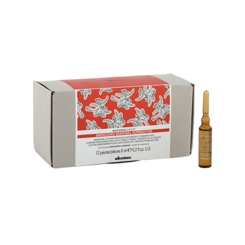 DAVINES Natural Tech Energizing Lotion 6 ml 12 stk.