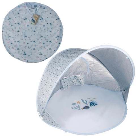 Pop-Up Strandzelt Ocean Dreams, Blau, Little Dutch