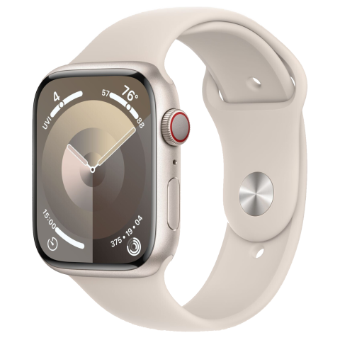 Watch 9 LTE Polarstern Alu 45mm Sportarmband Polarstern S/M MRM83