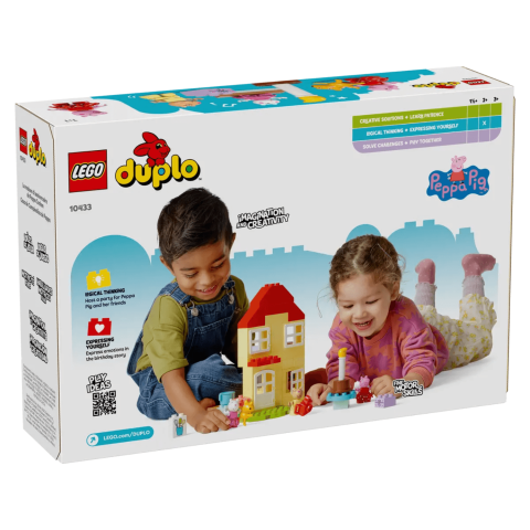 Peppa Pig's Geburtstagshaus, 2+ Jahre, 10433, Lego Duplo