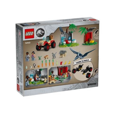 Baby-Dinosaurier-Rettungszentrum, ab 4 Jahren, 76963, Lego Jurassic World