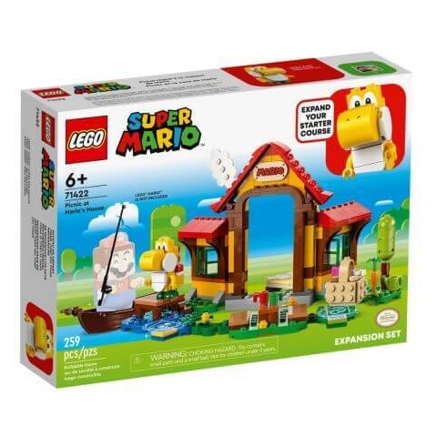 Picknick in Marios Haus Erweiterungsset, ab 6 Jahren, 71422, Lego Super Mario