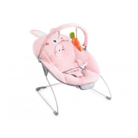 Babyschaukel glänzend, Häschen, Momi