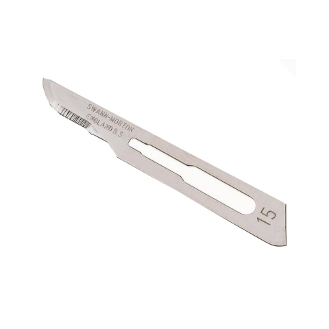 Sibel Swan Morton Kirurgiske Knivblade Nr.15 Ref. 0029157   100 stk.