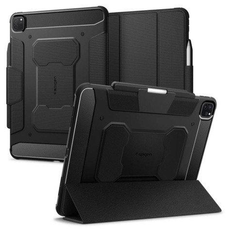 Spigen Rugged Armor Pro Tasche für iPad Pro 13 2024 - schwarz