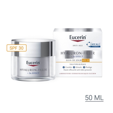 Eucerin Hyaluron-Filler + 3x Effekt Anti-Ageing Tagescreme SPF30 50ml