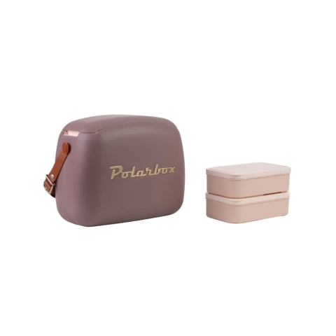 Polarbox Mauve - Gold Classic 6 L. Køleboks