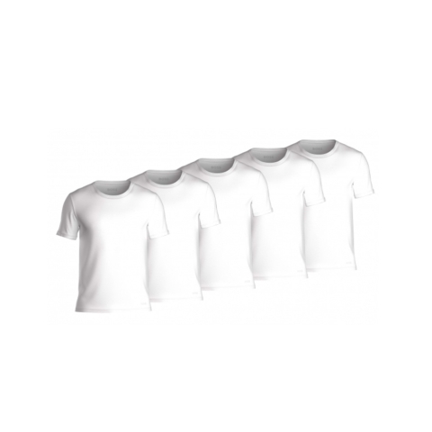 Hugo Boss 5-Pack Crew Neck T-Shirt Cotton Str. M   5 stk.