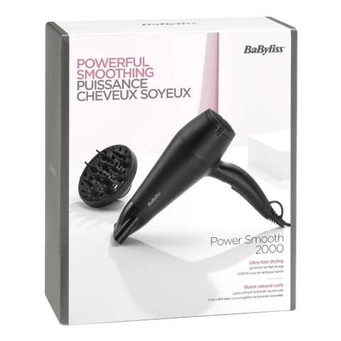 Babyliss Hårtørrer Power Smooth 2200   1 stk.