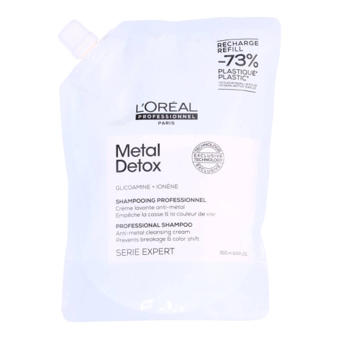 Loreal Metal Detox Shampoo Refill 500 ml