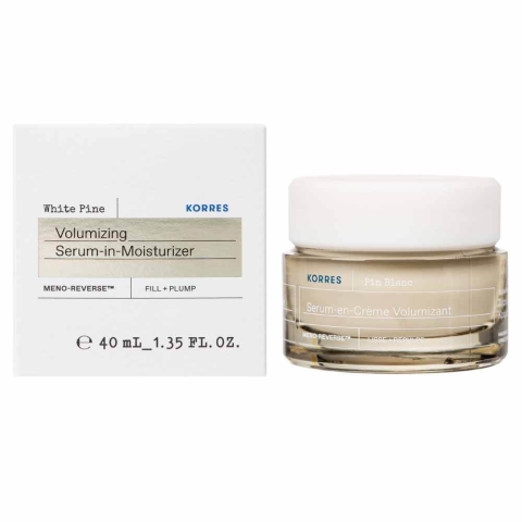 Korres White Pine - MenoReverse Volumising Creme-Serum Normale Haut 40 ml
