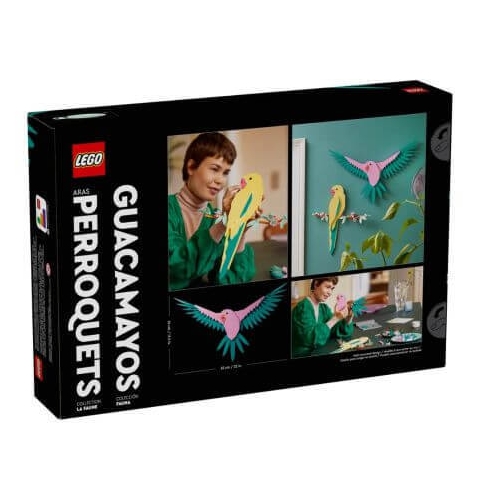 Ara Parrots Wildlife Collection, ab 18 Jahren, 31211, Lego Art