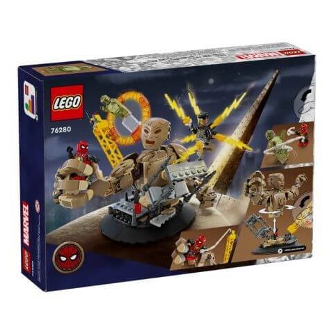 Spider-Man vs Sandman Final Battle, ab 10 Jahren, 76280, Lego Marvel
