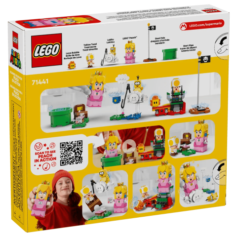 Abenteuer mit Peach interaktiv, ab 6 Jahren, 71441, Lego Super Mario