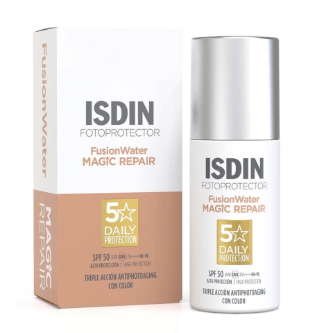 Isdin Age Repair Fusion Water Magic Repair getönte Gesichtssonnencreme SPF50 50ml