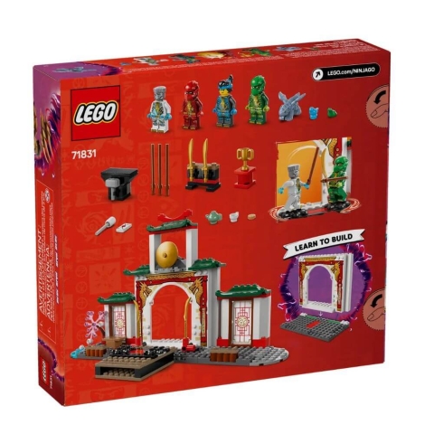 Spinjitzu Tempel der Ninjago Ninja-Kämpfer, 4 Jahre+, 71831, Lego