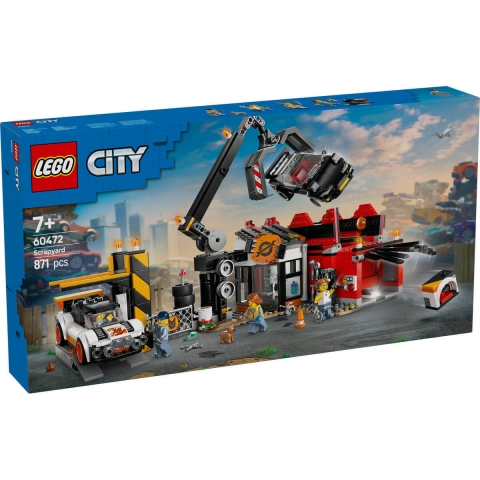 Stadt Alter Autofriedhof, 60472, + 7 Jahre, Lego