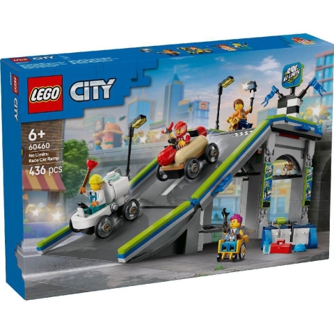 Keine Grenzen: Autorennbahn, 60460, + 6 Jahre, Lego
