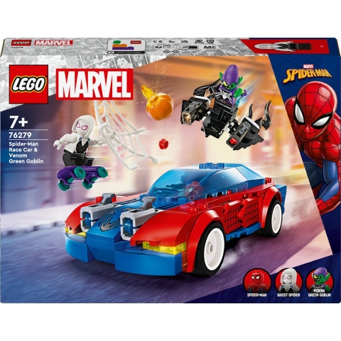 Spider-Mans Rennauto & Venom Green Goblin