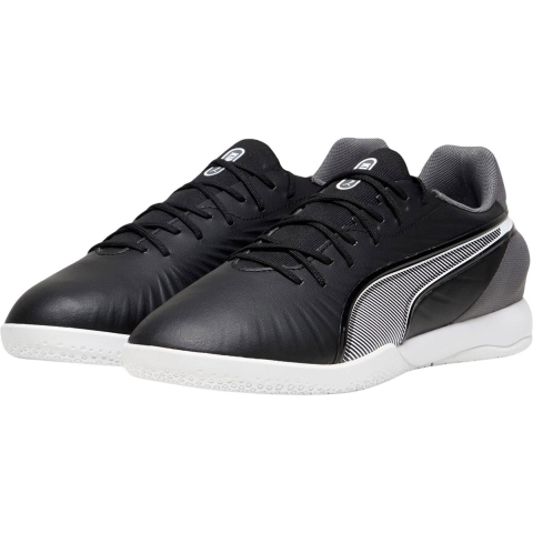 Puma KING MATCH IT Fußballschuhe | Black/White/Cool Dark Gray | Größe: 46