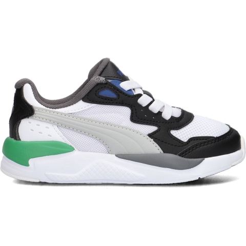 Puma X-Ray Speed AC Sneakers Babys Schuhe | Mit Plain | White/Cool Light Gray/Black | Größe: 23