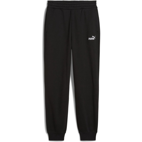 Puma ESS Small No. 1 Logo Comfort Hochgeschnittene Jogginghose Damen | Mit Plain | Black | Größe: M