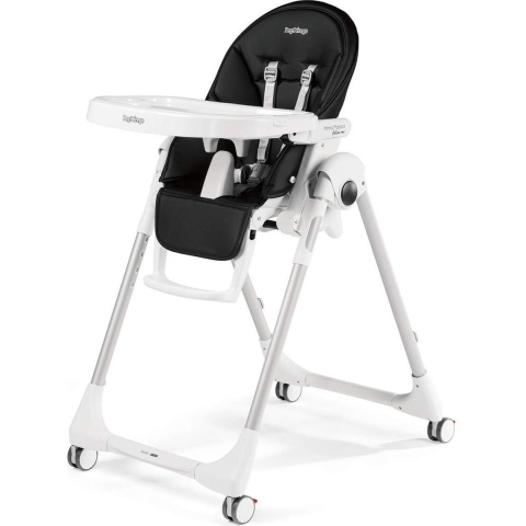Peg Perego Hochstuhl Prima Pappa Follow me Licorice Lederimitat