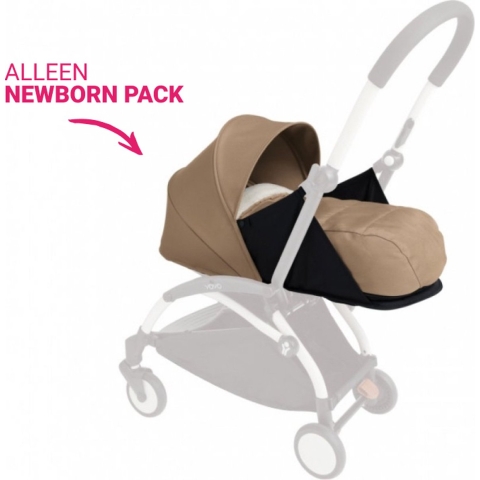 Babyzen Pack Neugeborenen Yoyo + Taupe Braun