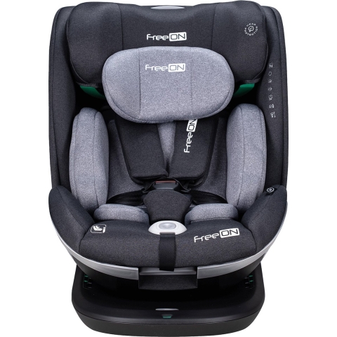 Seggiolino Auto FreeON Opal i-Size Girevole a 360° Isofix da 40-150 cm Grigio