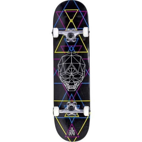 Enuff Geo Skull Komplet Skateboard - Cmyk - Cmyk / 8"- Scootworld.de