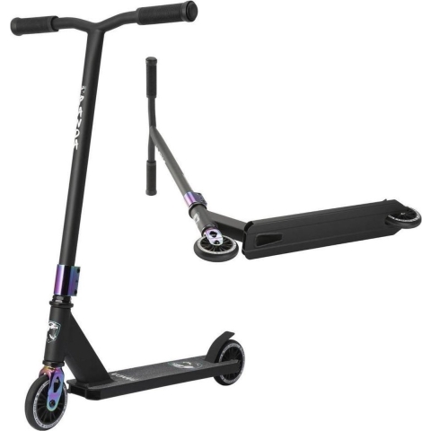 Panda Initio Stunt Scooter - Black/Rainbow - Black/Rainbow - Scootworld.de