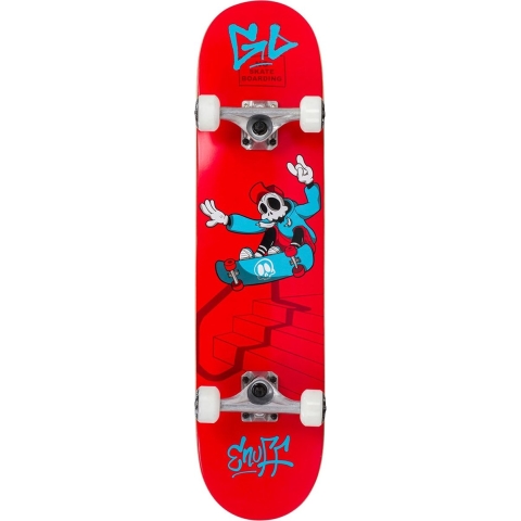 Enuff Skully Komplet Skateboard - Rød - Rød / 7.75"- Scootworld.de