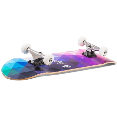 Enuff Geometric Komplet Skateboard - Lilla - Lilla / 8"- Scootworld.de