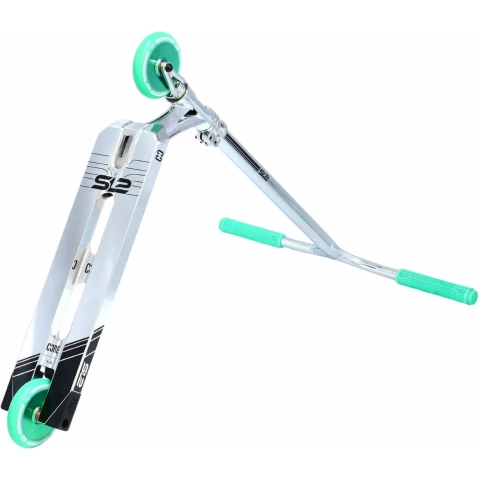 CORE SL2 Trick Løbehjul (Chrome/Teal) - Chrome/Teal - Chrome/Teal - Scootworld.de