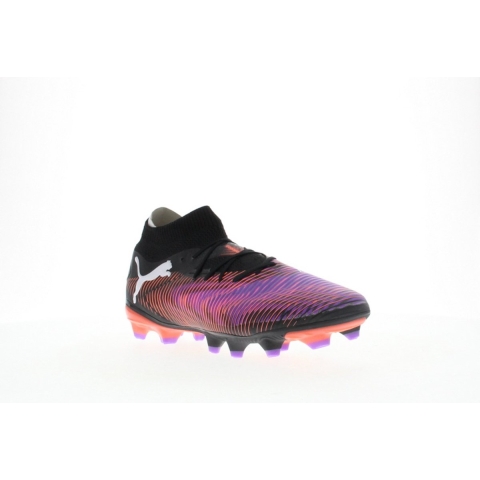 Puma FUTURE 8 PRO FG/AG Fußballschuhe | Black/White/Glowing Red | Größe: 43