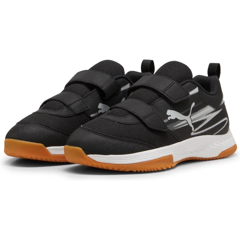 Puma Varion II Hallensportschuhe Teenager Für Für Kinder | Black/Cool Light Gray/Gum | Größe: 30