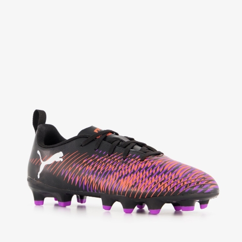 Puma FUTURE 8 PLAY FG/AG Fußballschuhe Teenager Für Für Kinder | Black/White/Glowing Red | Größe: 35