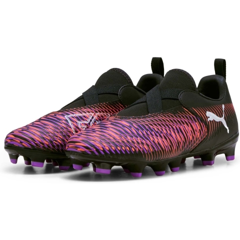 Puma FUTURE 8 MATCH LL FG/AG Fußballschuhe Teenager Für Für Kinder | Black/White/Glowing Red | Größe: 37