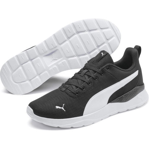 Puma Anzarun Lite Sneakers Schuhe | Mit Plain | Black/White | Größe: 44.5