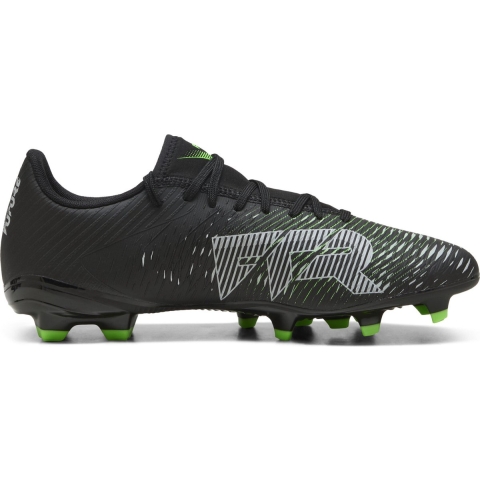 Puma FUTURE 8 PLAY FG/AG Fußballschuhe | Black/Cool Light Gray/Green | Größe: 43