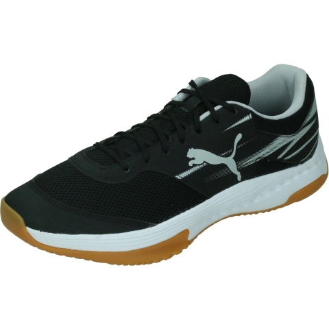Puma Varion II Handballschuhe | Mit Colorful | Black/Cool Light Gray/Yellow Blaze | Größe: 42.5