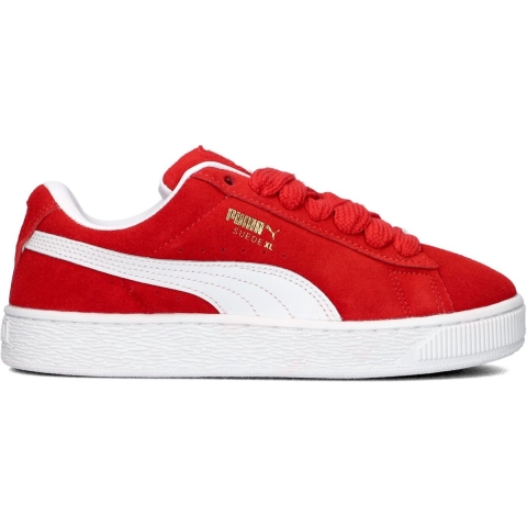 Puma Suede XL Sneakers Teenager Schuhe Für Für Kinder | Red/White | Größe: 36
