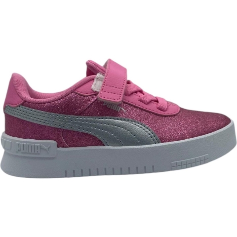Puma Jola Glitz Glam Sneakers Kinder Schuhe | Fast Pink/Silver | Größe: 33