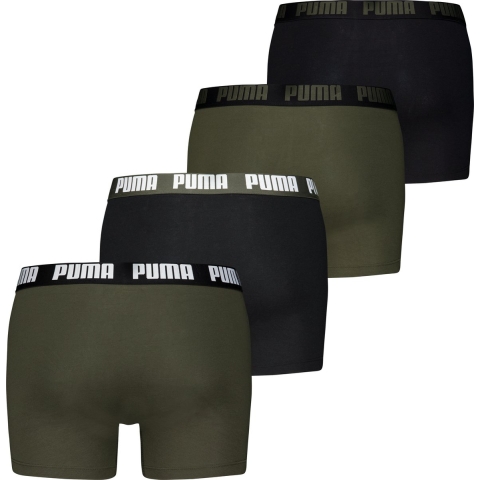Licence Puma Boxershorts 4-er Pack Herren | Green Combo | Größe: 4