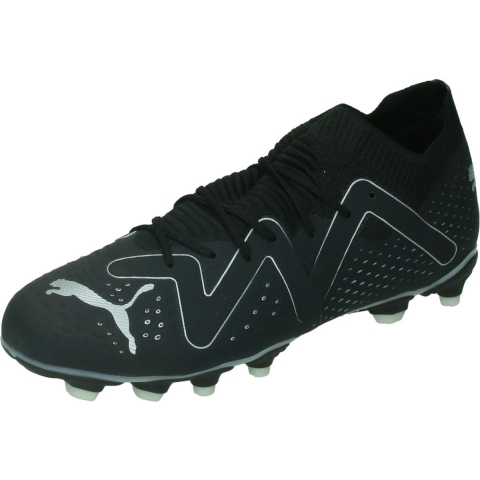 Puma FUTURE MATCH FG/AG Fußballschuhe Teenager Für Für Kinder | Black/Silver | Größe: 35