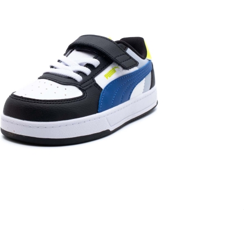 Puma Caven 2.0 Block Sneakers Babys Schuhe | Mit Plain | Cobalt Glaze/Gray Fog/Lime Pow | Größe: 22
