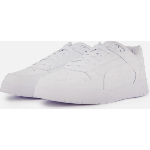 Puma Rebound V6 Lo Sneakers Jugendliche Schuhe Für Für Kinder | White/Cool Light Gray | Größe: 36