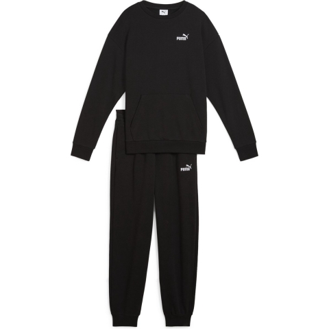 Puma Relaxed Trainingsanzug Damen | Mit Plain | Black | Größe: M
