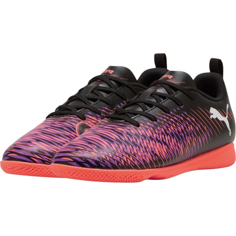 Puma FUTURE 8 PLAY IT Futsalschuhe Teenager Für Für Kinder | Black/White/Glowing Red | Größe: 30